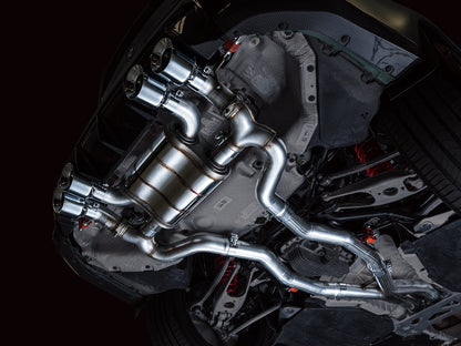 AWE SwitchPath Catback Exhaust for BMW G8X M3/M4 - Chrome Silver Tips image 7