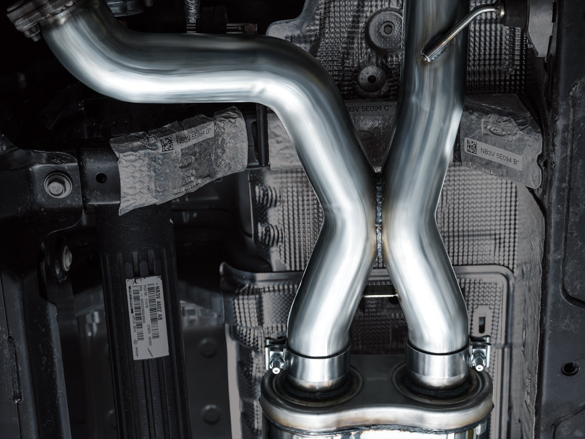 AWE SwitchPath Exhaust for Ford Bronco Raptor - Dual BashGuards image 8