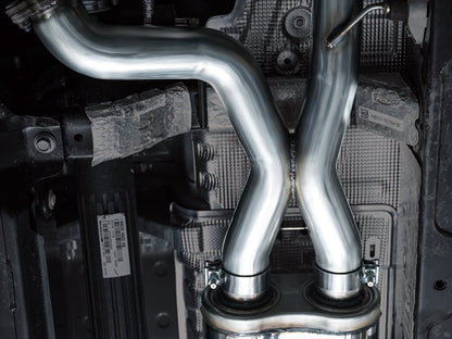 AWE SwitchPath Exhaust for Ford Bronco Raptor - Dual BashGuards image 8