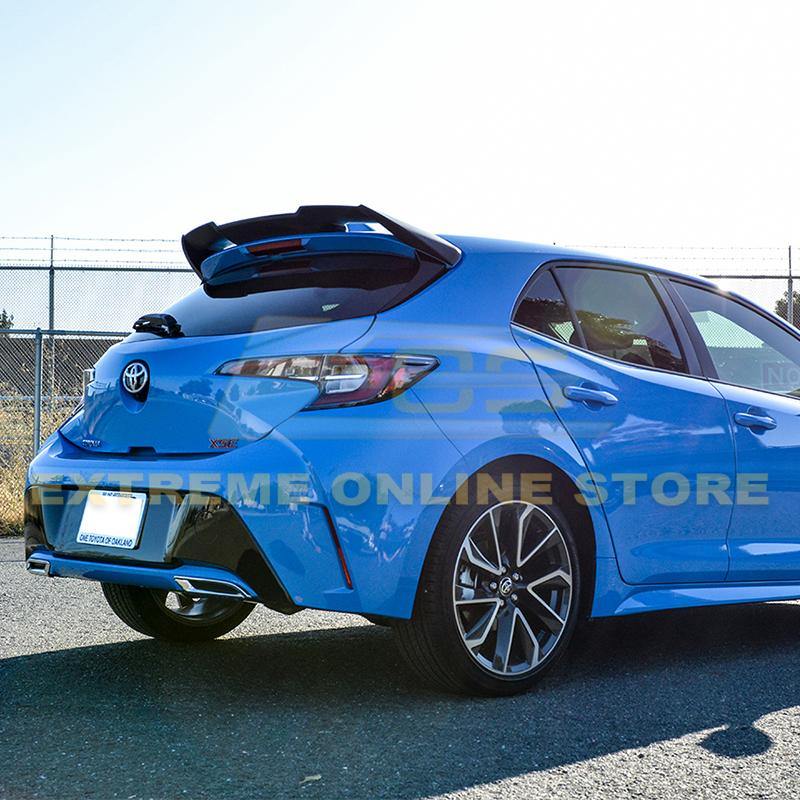 2019-Up Toyota Corolla Hatchback Rear Window Roof Spoiler image 6