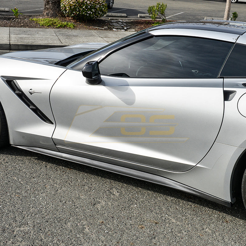 Corvette C7 EOS Performance Side Skirts Rocker Panels image 16