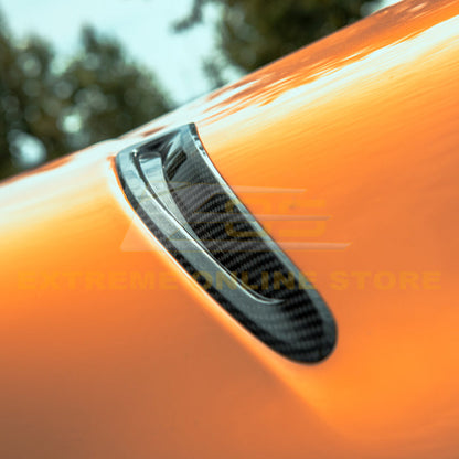 2020-Up Toyota Supra Front Side Hood Duct Cover image 8