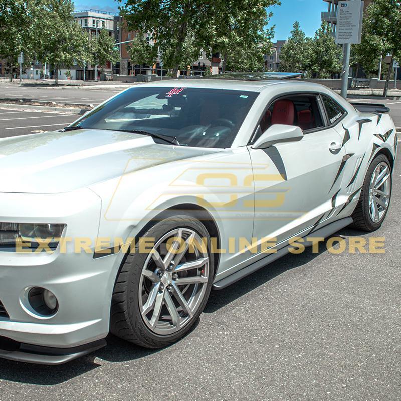 2010-13 Camaro SS | ZL1 Conversion Front Splitter & Side Skirts image 16