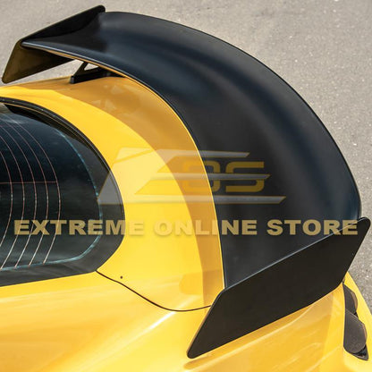 2015-23 Ford Mustang GT500 Track Pack Style DRY CARBON FIBER Rear Spoiler High Wing image 10