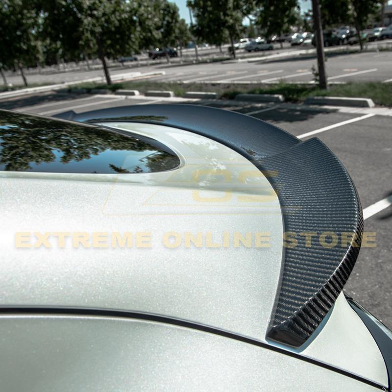 2020-24 Tesla Model Y Carbon Fiber Rear Trunk Spoiler image 8