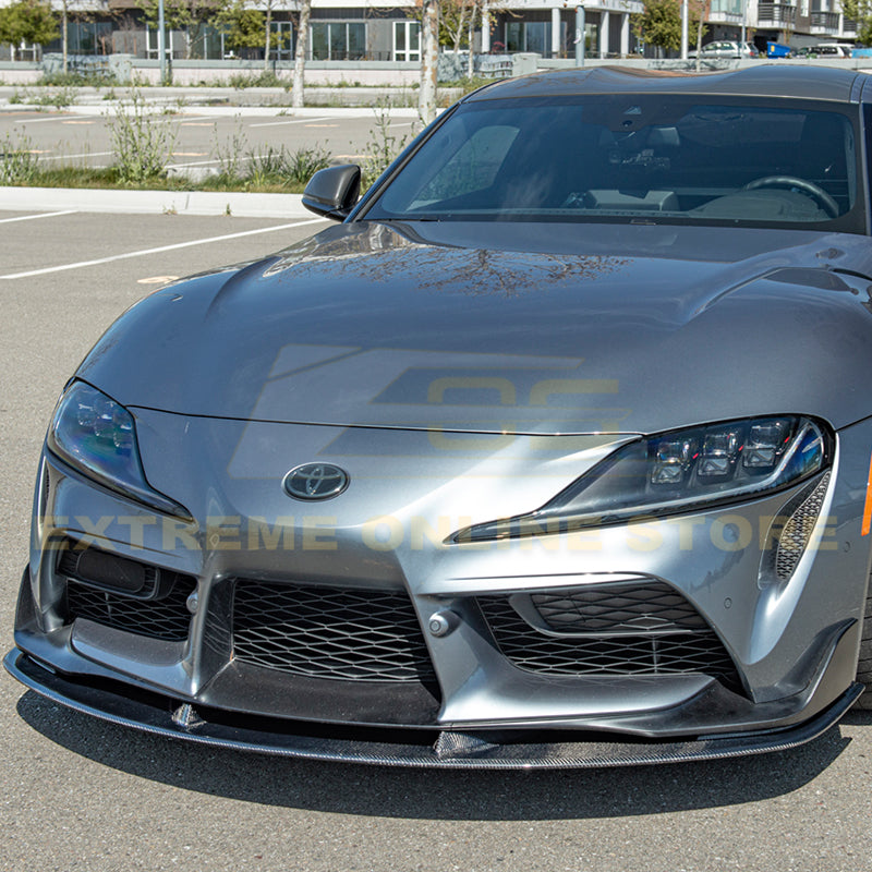 2020-Up Toyota Supra A90 Artisan Spirit Front Splitter Lip image 9