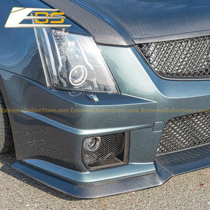 2009-15 Cadillac CTS-V Front Splitter Lip image 13