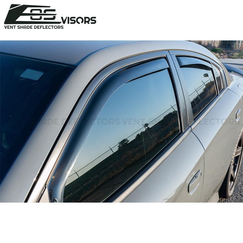 2011-Up Dodge Charger In-Channel Window Visors Deflectors image 8
