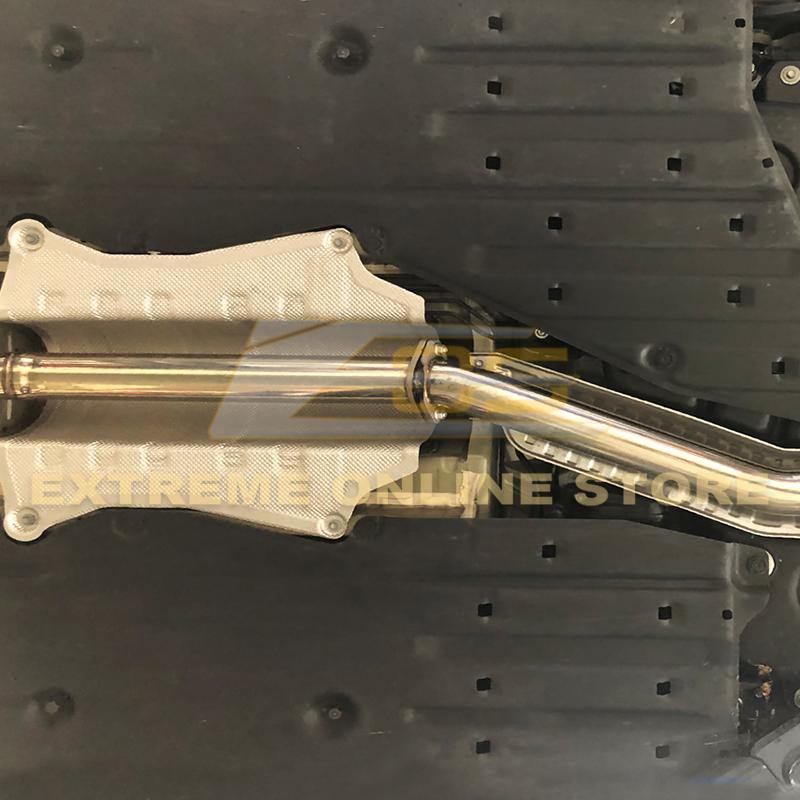 2017-21 Honda Civic Hatchback Sport FK7 3" NO MUFFLER Cat-Back Exhaust image 14