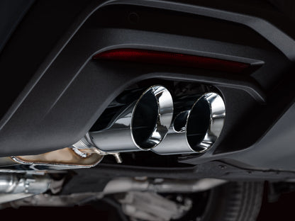 AWE SwitchPath™ Exhaust for S650 Ford Mustang GT Fastback - Quad Chrome Silver Tips image 4