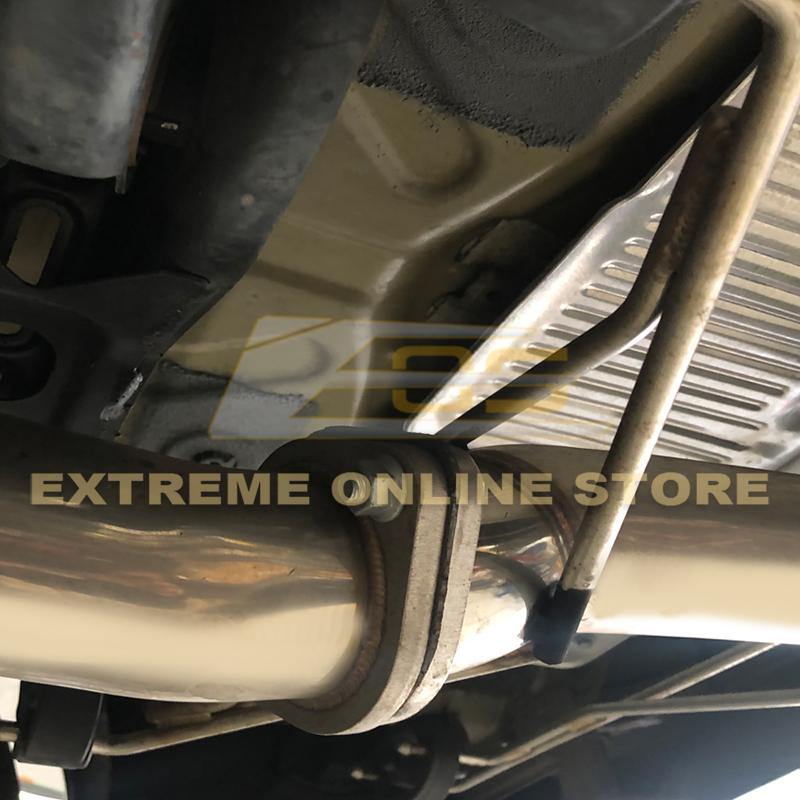 2017-21 Honda Civic Hatchback Sport FK7 3" NO MUFFLER Cat-Back Exhaust image 9