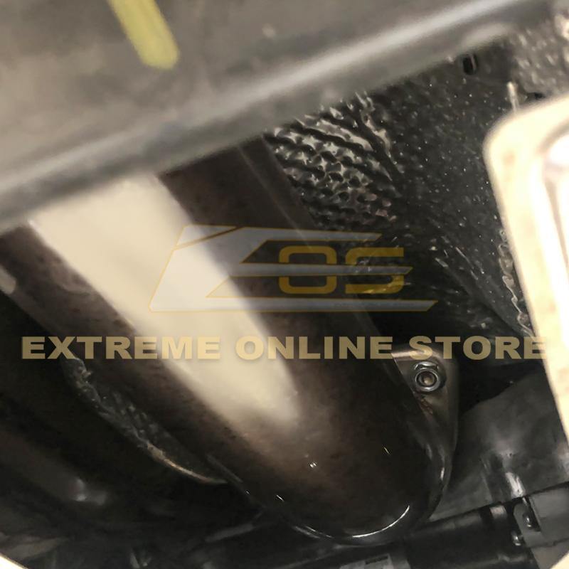 2017-21 Honda Civic Hatchback Sport FK7 3" NO MUFFLER Cat-Back Exhaust image 11