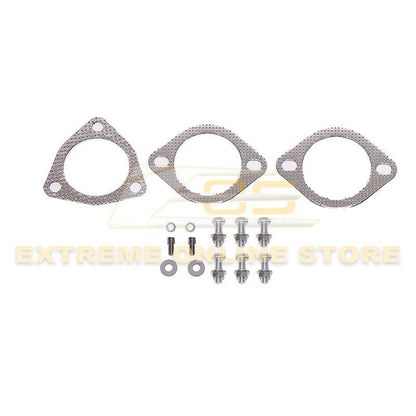 2017-21 Honda Civic Hatchback Sport FK7 3" NO MUFFLER Cat-Back Exhaust image 27