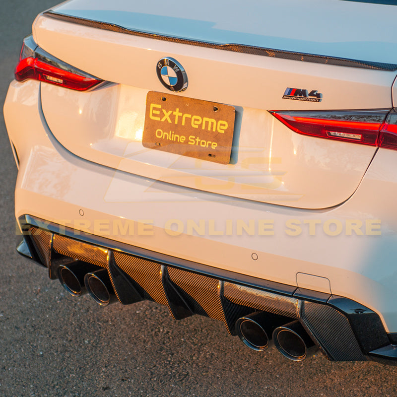BMW G80 M3 G82 G83 M4 Rear Diffuser image 9