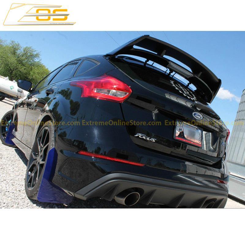 13-Up Ford Focus ST | 16-Up Focus RS Rear Spoiler Riser Extension Kit image 3