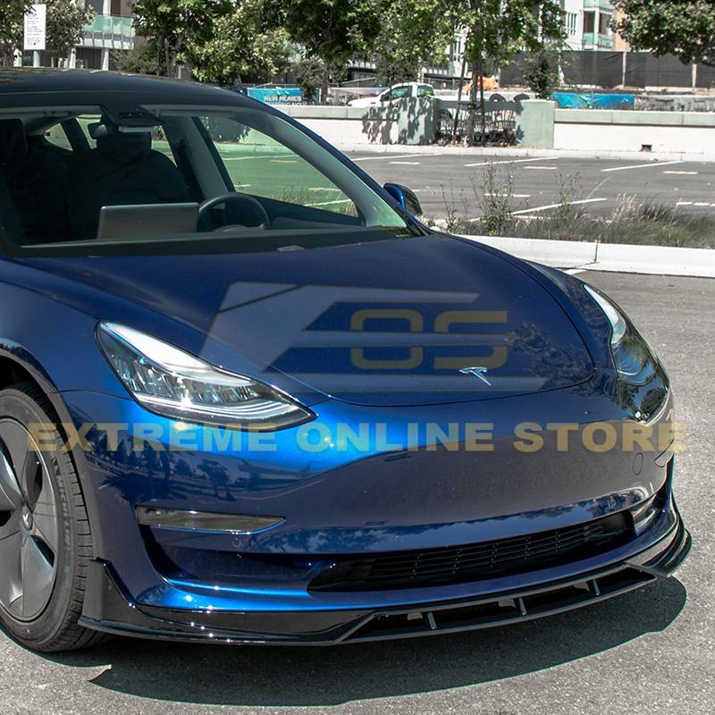 2017-23 Tesla Model 3 Performance Front Splitter image 1