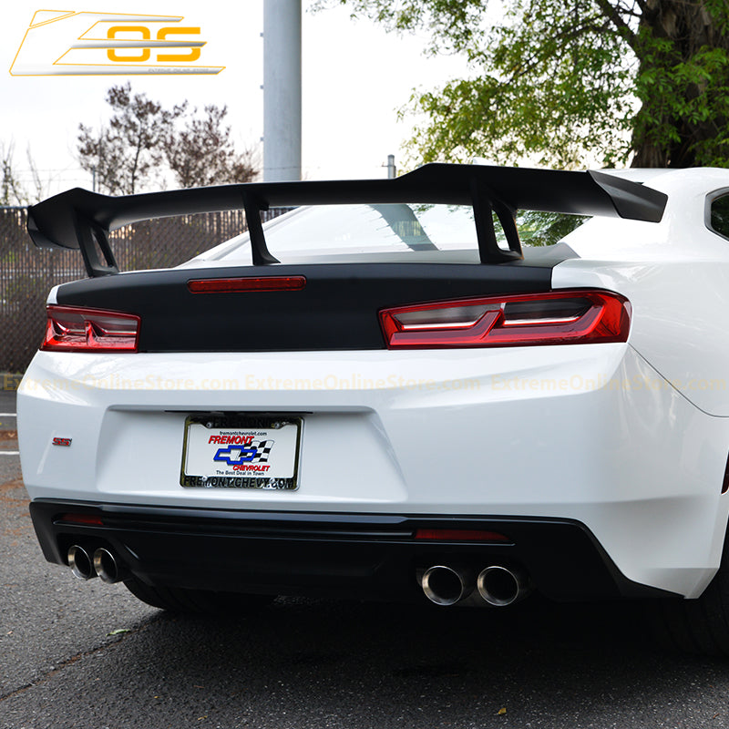 Camaro Zl1 1LE Conversion Rear Trunk Spoiler High Wing image 9