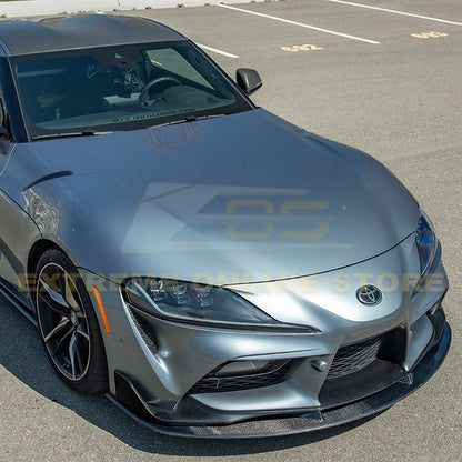 2020-Up Toyota Supra A90 Front Splitter & Side Skirts image 8