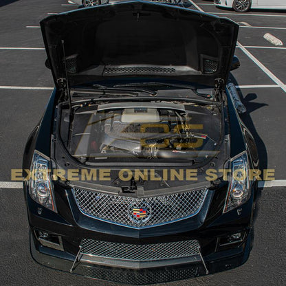 2009-15 Cadillac CTS-V Dry Carbon Fiber Front Engine Cover image 9