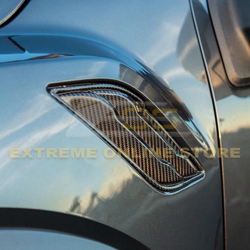 2017-20 Ford F-150 Raptor Carbon Fiber Side Fender Vents image 2