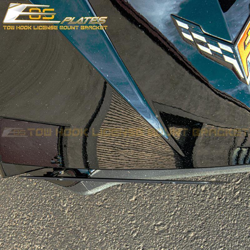 2020-Up Corvette C8 Tow Hook License Plate Adaptor image 9