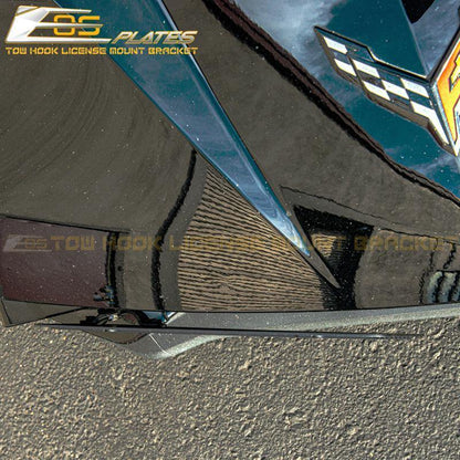 2020-Up Corvette C8 Tow Hook License Plate Adaptor image 9