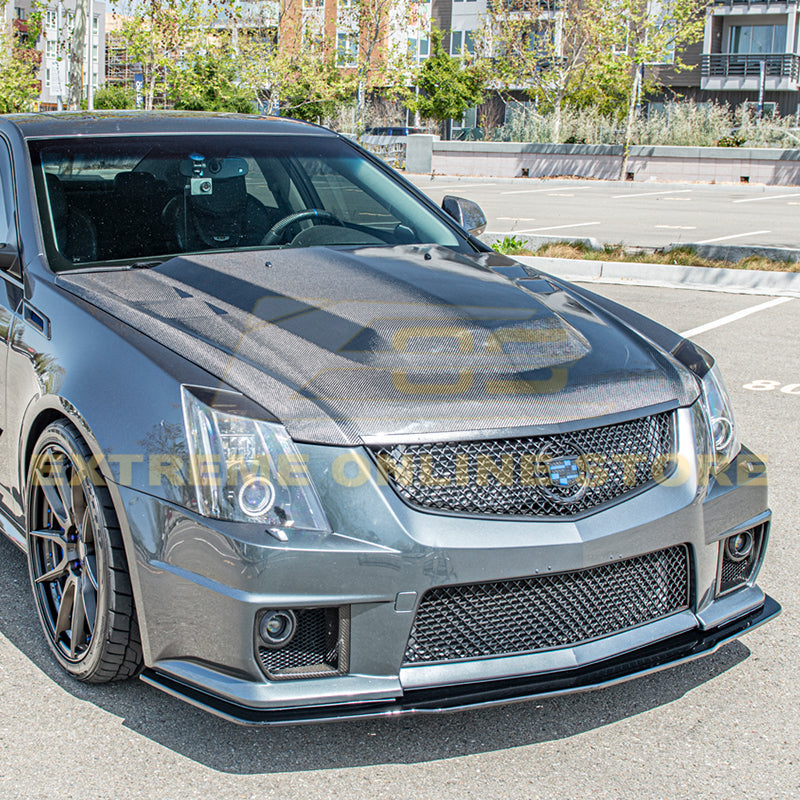 2009-15 Cadillac CTS-V EOS Performance Front Splitter & Side Skirts image 8
