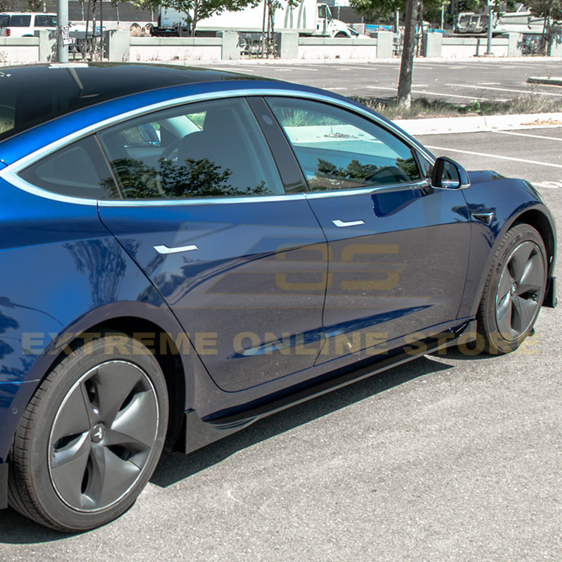 2017-23 Tesla Model 3 Performance Side Skirts image 6