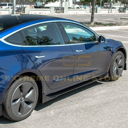 2017-23 Tesla Model 3 Performance Side Skirts image 6