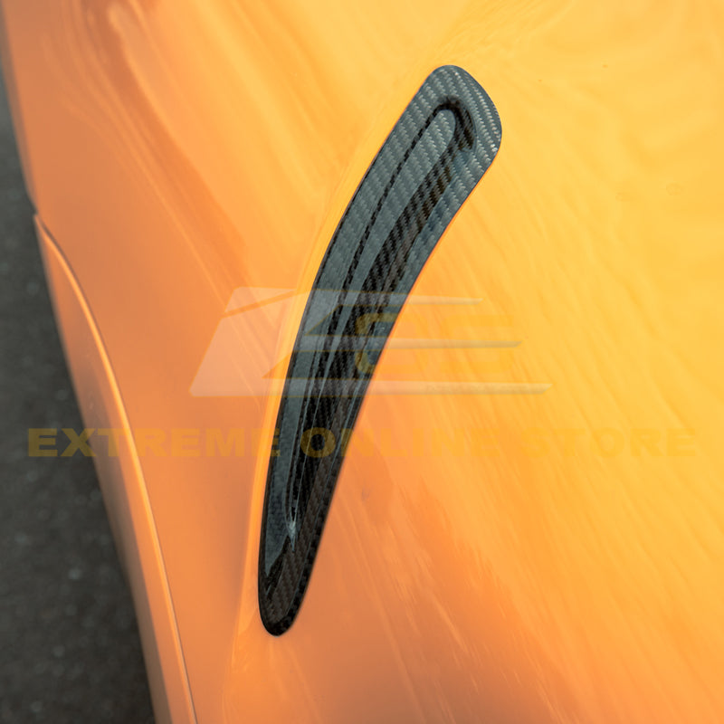 2020-Up Toyota Supra Front Side Hood Duct Cover image 9