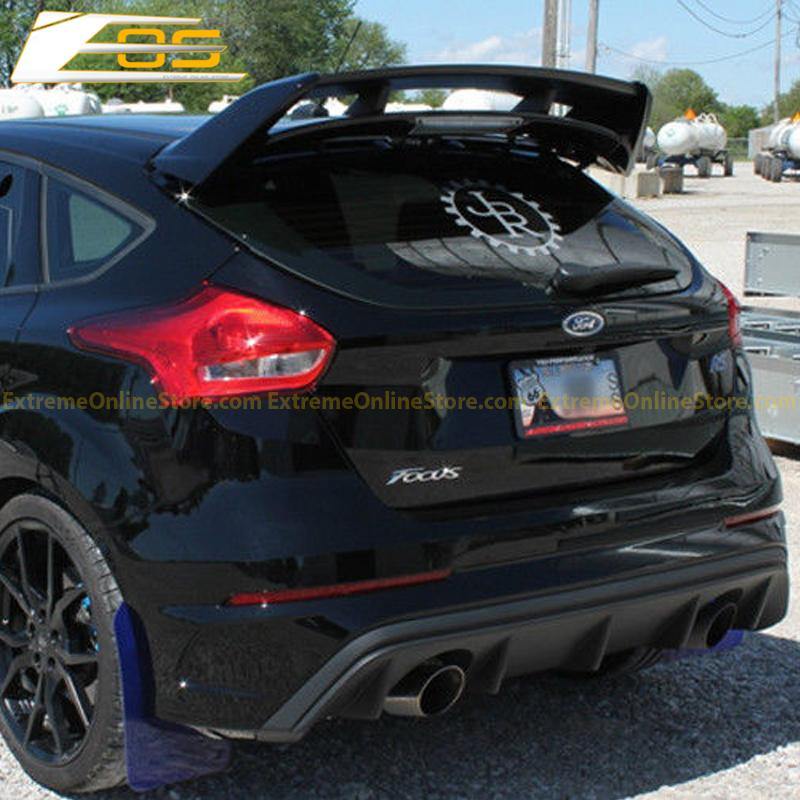13-Up Ford Focus ST | 16-Up Focus RS Rear Spoiler Riser Extension Kit image 4