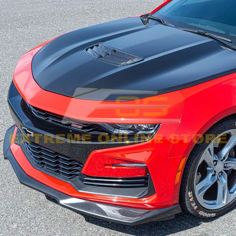 2019-24 Chevrolet Camaro Factory Style Dry Carbon Fiber Hood Vent image 2