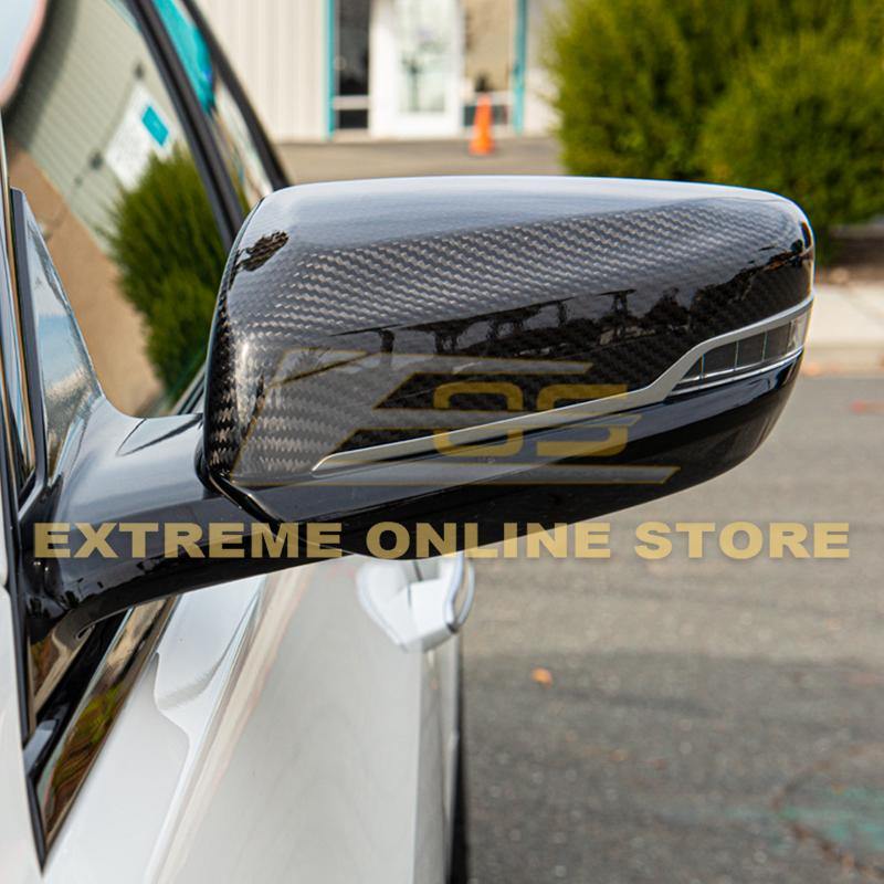 2016-19 Cadillac CTS | CTS-V DRY Carbon Fiber Mirror Covers image 2