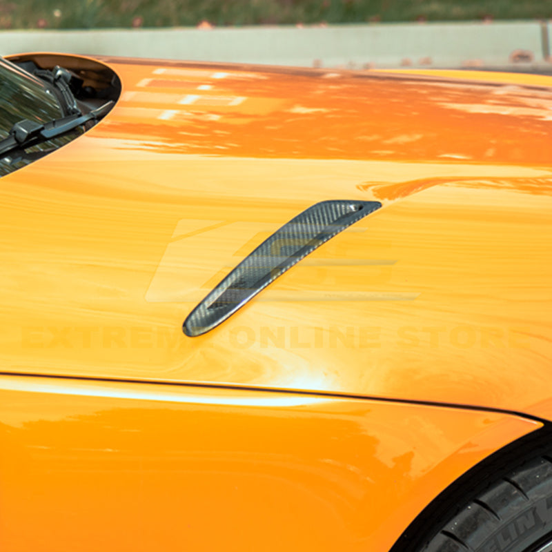 2020-Up Toyota Supra Front Side Hood Duct Cover image 6