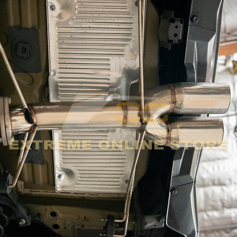 2017-21 Honda Civic Hatchback Sport FK7 3" NO MUFFLER Cat-Back Exhaust image 4
