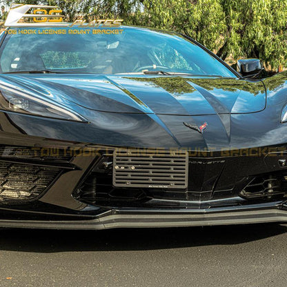 2020-Up Corvette C8 Tow Hook License Plate Adaptor image 6