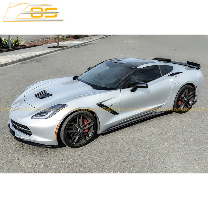 Corvette C7 EOS Performance Side Skirts Rocker Panels image 18