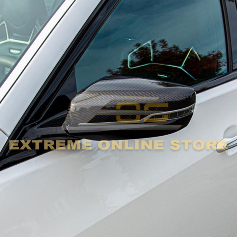 2016-19 Cadillac CTS | CTS-V DRY Carbon Fiber Mirror Covers image 4