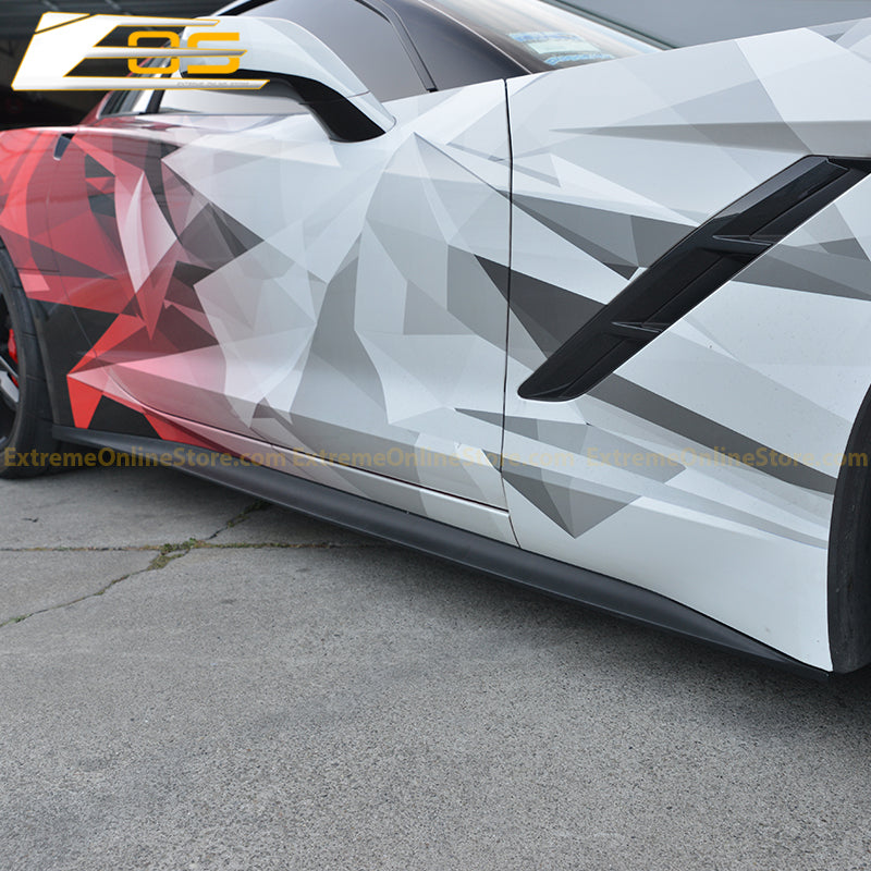 Corvette C7 EOS Performance Side Skirts Rocker Panels image 23