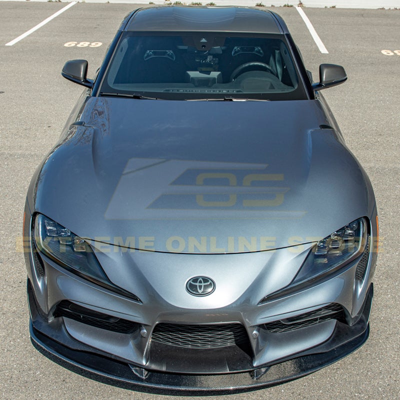 2020-Up Toyota Supra A90 Front Splitter & Side Skirts image 6