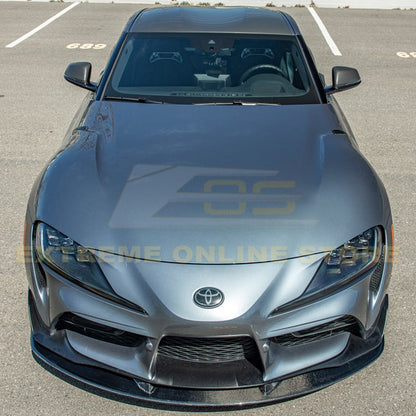 2020-Up Toyota Supra A90 Front Splitter & Side Skirts image 6
