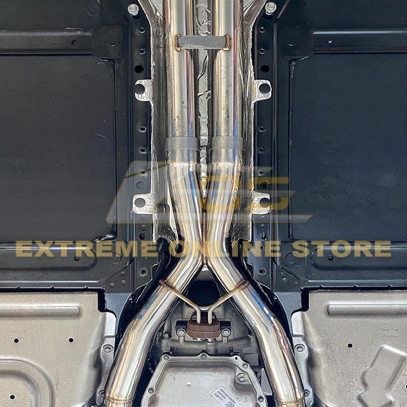 Corvette C7 3" 6.2L V8 3" Connection Performance X-Pipe image 3