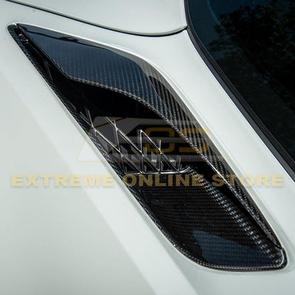 Corvette C7 DRY CARBON FIBER Rear Quarter Intake Vents image 4