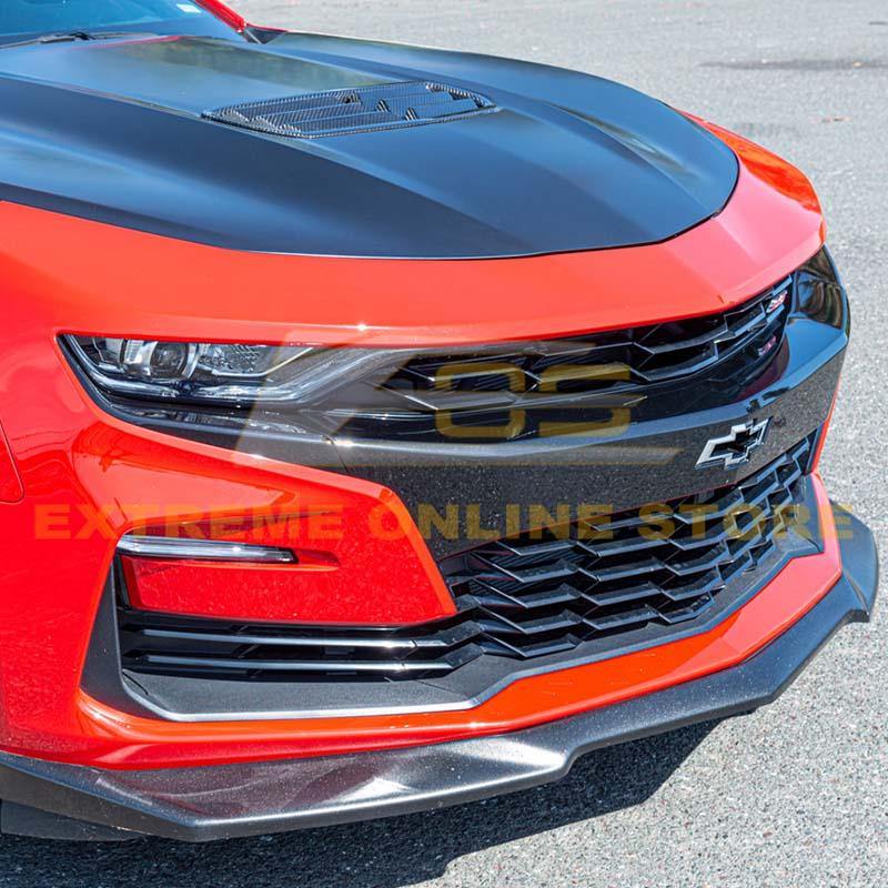 2019-24 Chevrolet Camaro Factory Style Dry Carbon Fiber Hood Vent image 8