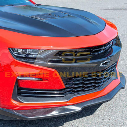 2019-24 Chevrolet Camaro Factory Style Dry Carbon Fiber Hood Vent image 8