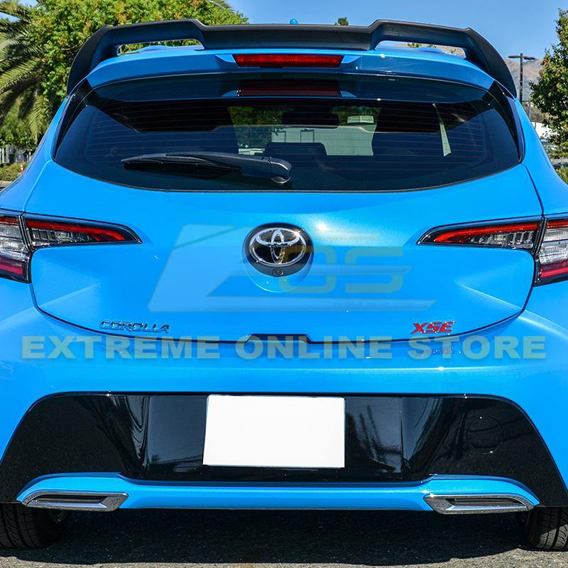 2019-Up Toyota Corolla Hatchback Rear Window Roof Spoiler image 4