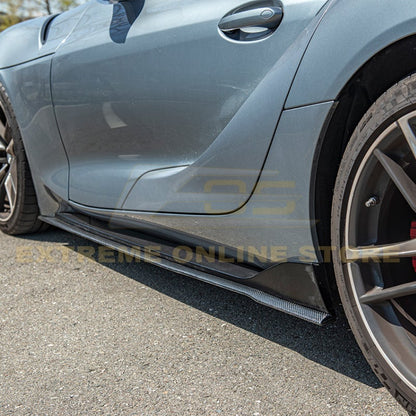2020-Up Toyota Supra A90 Front Splitter & Side Skirts image 18