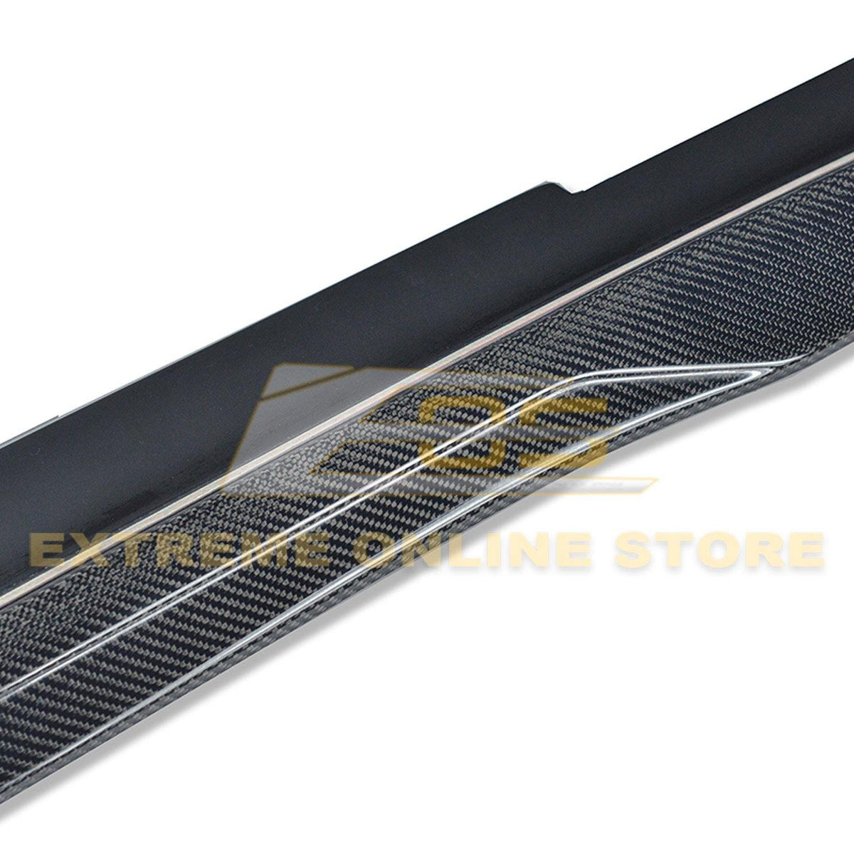 2016-19 Cadillac CTS-V Carbon Fiber Front Splitter Wheel Arch& Side Skirts Rockerst image 18