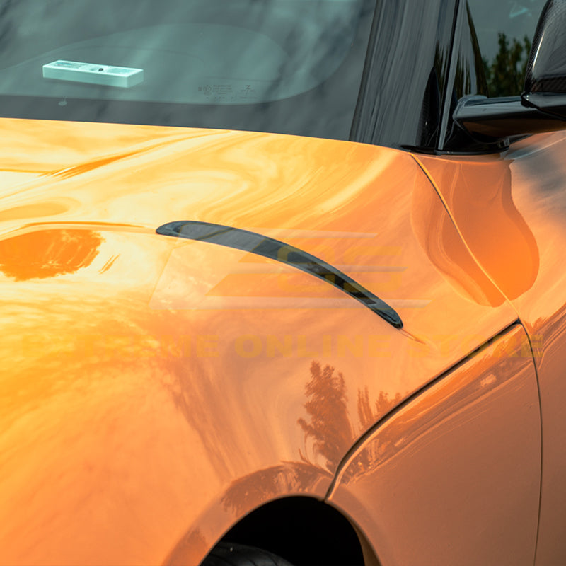 2020-Up Toyota Supra Front Side Hood Duct Cover image 7