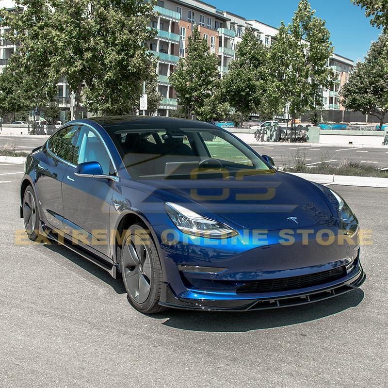 2017-23 Tesla Model 3 Performance Front Splitter image 6